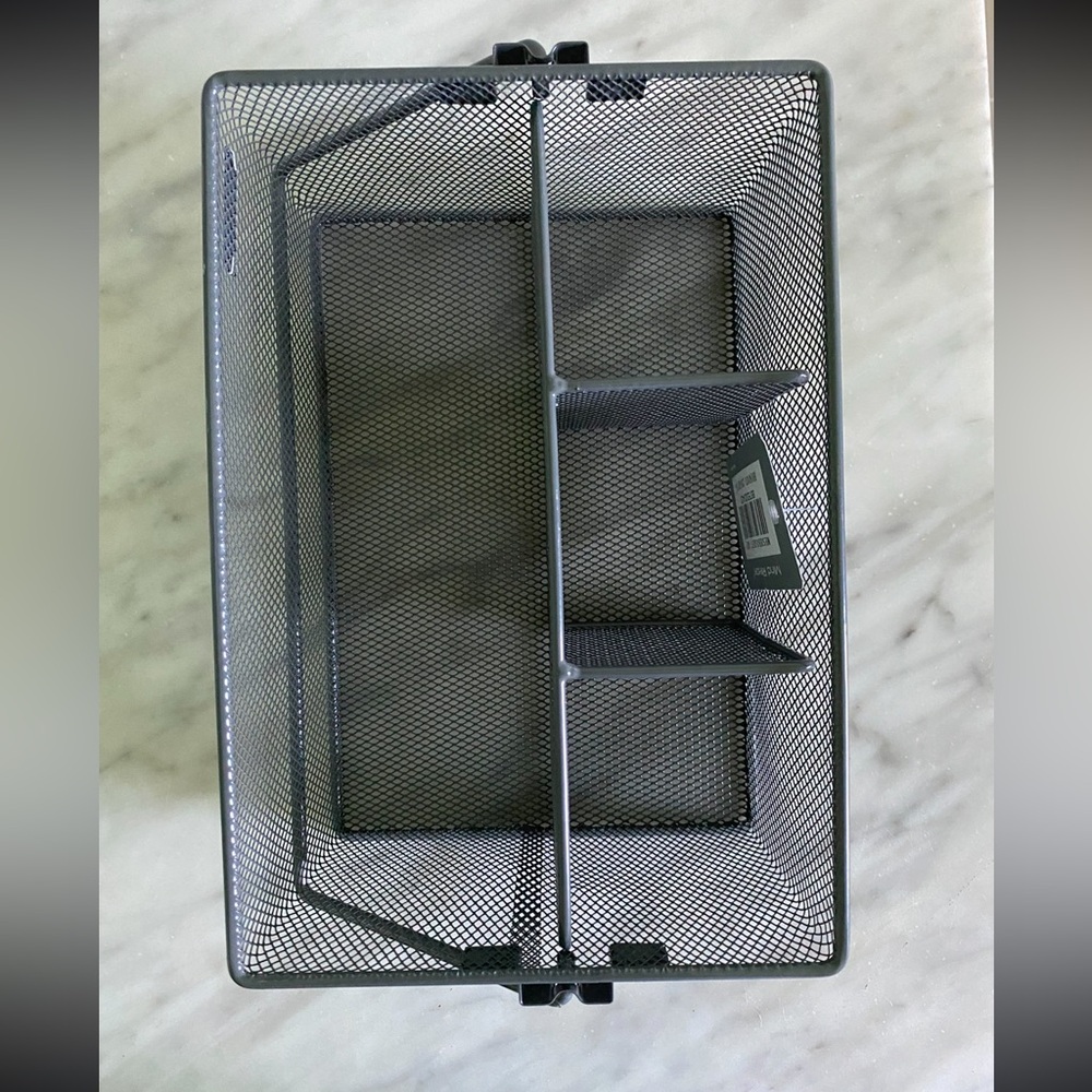 Gray Silver Silverware Caddy - Picture 7 of 9